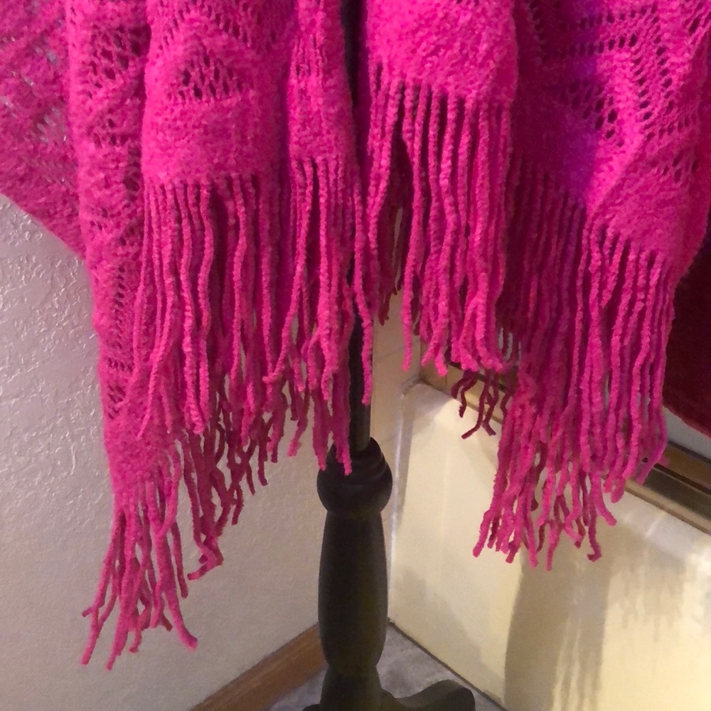 Nema Avenue NWT stunning Pink open lace cardigan - Picture 7 of 8